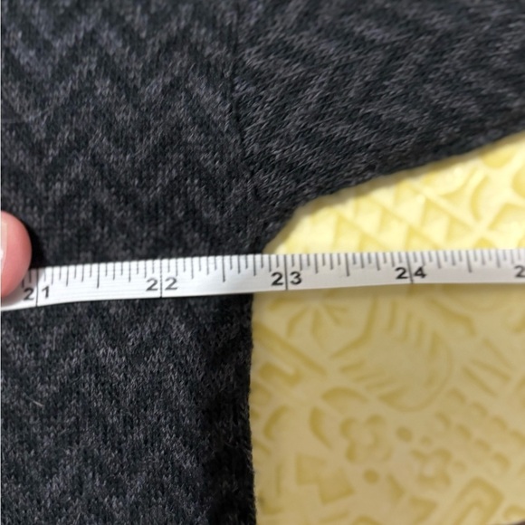 Vintage Croft & Barrow Dark Gray Long Sleeve Polo Shirt - Picture 7 of 9